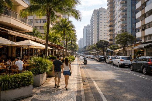Boqueir&atilde;o em Santos: O equil&iacute;brio entre com&eacute;rcio e resid&ecirc;ncia - Santos