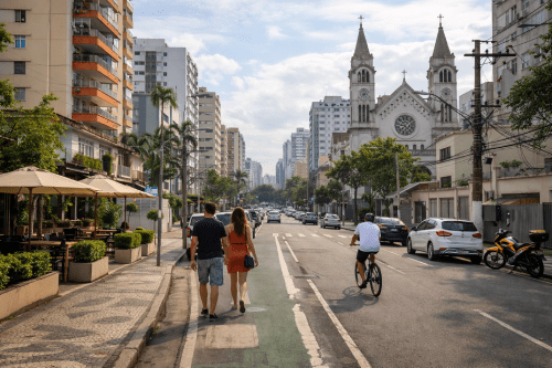 Viver no Embar&eacute; em Santos: proximidade com a praia e tranquilidade - Santos