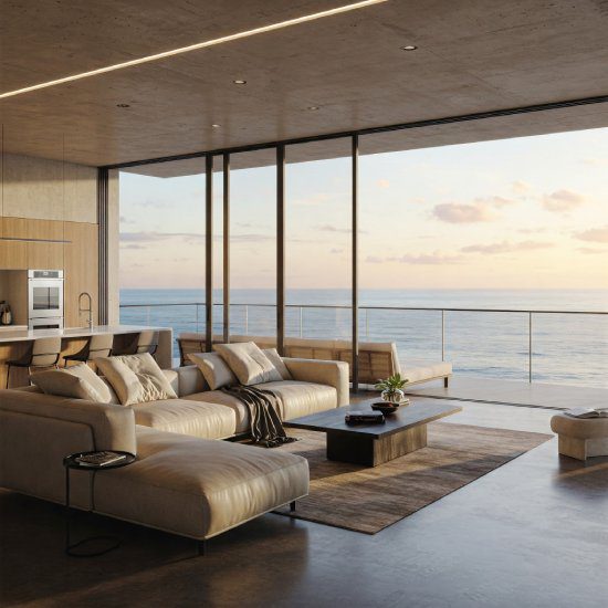 Apartamentos com varanda gourmet e vista para os navios em Santos - Santos
